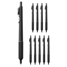 Uni 三菱 JETSTREAM EDGE 單色 0.28mm, 10個, 黑色