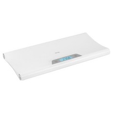 lionelo 智能嬰兒數位體重計, 1個, 鉑鑽白, Baby Balance 707015
