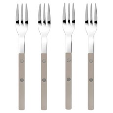 Bogen Minette 感性茶叉 深米色, 4個, 單品