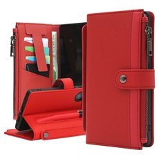 EXCCI Fortena S 手握帶卡片收納防遺失支架型多功能翻蓋手機殼