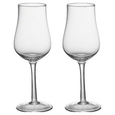 아메리칸로드 홈카페 볼륨 투명 스텐드 와인 샴페인잔 D타입 HR1807, 2개, 270ml