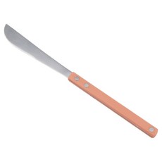 보겐 브리샤 커트러리 디너나이프, 실버 + 피치, 1개