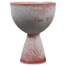 Dalsogum 陶瓷極光長鼓酒杯, 1個, 粉紅雪酪