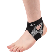 多功能腳踝護帶 黑色, 1個