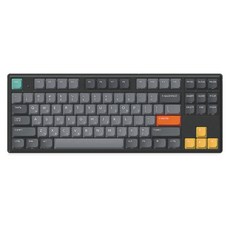 프리플로우 8K 텐키리스 키보드 40g, 우라누스 블랙, E1 PRO TKL, 무접점