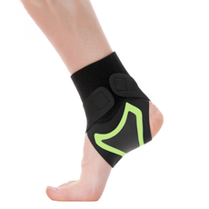 힘룸 舒適護踝 右腳 黑色螢光, 1個