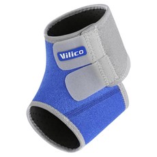 Vilico 高透氣腳踝穩定支撐帶 右腳用 藍色, 1個