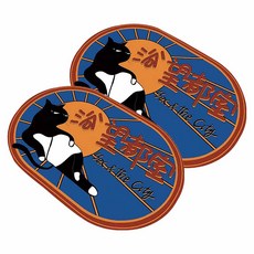 寢室安居 吸水止滑軟式珪藻土地墊, 浴望都室, 2個