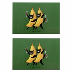 寢室安居 吸水止滑軟式珪藻土地墊, 蕉個貓友, 2個