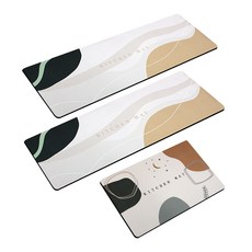 寢室安居 買2送1軟式珪藻土廚房地墊3件組, 莊園秘境, 1組