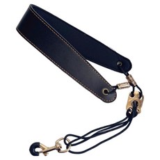 픽앤홈 심플한 색소폰 스트랩, 블랙, 1개