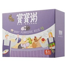 王朝寶寶粥 6包, 寶寶副食品, 即食粥, 芋香雞肉, 900g, 1盒