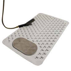 생활업글연구소 욕실 미끄럼 방지 매트, 베이지, 1개