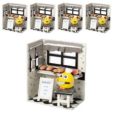 minhwashop 迷你模型製作 麵包店 UDPCL0261, 混合色, 5個