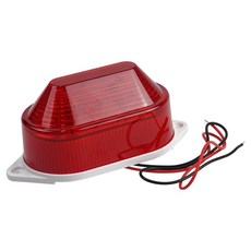 Coms Coms LED警報燈警示燈 2線 12V 警告燈 BF395, 1個, 單色