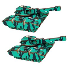 WOODABLE 自走砲立體拼圖 XC-G016H, 2個, 混色, 51件