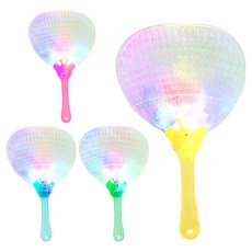 Stupid LED 扇子, 4個, 隨機出貨