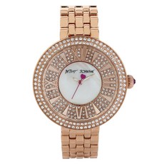 BETSEY JOHNSON 女款 閃亮羅馬錶盤手錶 BJ00343-03