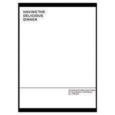 Soksokchaeum 整潔磁性A3留言板 G