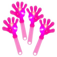 BABO LED拍拍手派對道具, 4個, 粉紅色