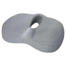 半島良品 零壓力舒壓記憶棉美臀坐墊 坐姿矯正坐墊, 灰色