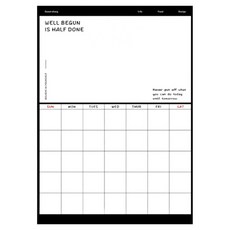 SSOKSSOKCHAEUM 簡潔磁性A3備忘板 H