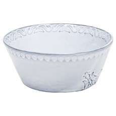 BORDALLO PINHEIRO Rua Nova 大碗 16cm, 1個, 白色