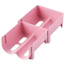 Potenkit 精美紅酒架 14 x 17 x 7.5 cm, 2個, 粉紅色