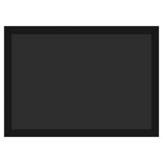 두문 자석 앤틱보드 디스플레이 분필칠판, 블랙우드