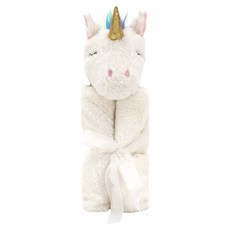 Kori Deer 可莉鹿 超柔軟動物嬰兒毯/安撫毯, 白獨角獸