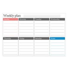 滿格填充 整潔磁性記事板 C