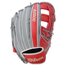 Wilson 2024 KOR A2000 1799 外野手套 右投用 WTA2024KR99GRRR, 紅色, 1個