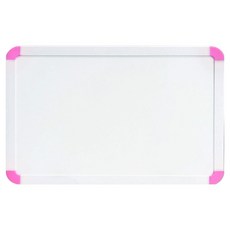 Noreunoreu 備忘錄雙面可擦拭A4白板 粉紅色, 塑膠