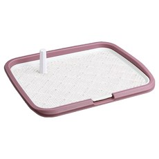 MrChuchu 寵物優質可拆卸柱子網狀尿盆, 1個, 熏衣草