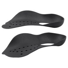 통기성 좋은 기능성 좌우 아치 깔창 검은색 양쪽착용 세트, 1세트