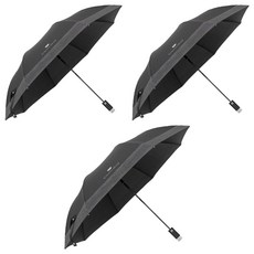 송월타월 CM 도트 보더 2단 우산 3p