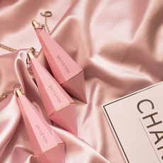 인리치 고급스러운 실크 배경천 가죽 핑크 150 x 100 cm, 1개