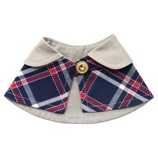 ZAZAZOO 英倫斗篷, 1件, 海軍藍