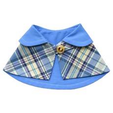 ZAZAZOO 英倫斗篷, 1件, 天空藍