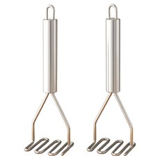 MARKETYOL 全不鏽鋼基本款YOL馬鈴薯搗泥器, 2個