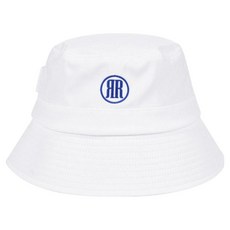 RAINMAKER 女款 RR 織帶球釘掛繩漁夫帽 R31WHB03, 白色, 1個