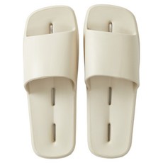 JAJU 물빠짐 욕실화, 베이지