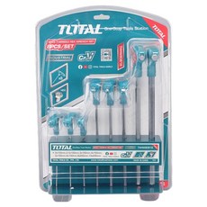 TOTAL 道達爾 工具六角T型扳手8件組, 1套
