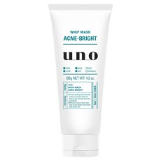 uno 控油祛痘亮白潔面乳, 120g, 1個