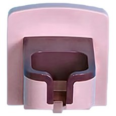 E.City 北歐風免釘打孔多功能吹風機架掛勾 顏色隨機, 1個