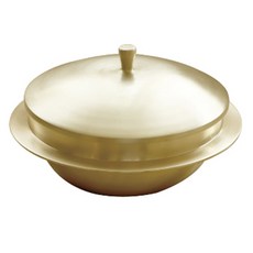 Nothyang 防燙油鍋1人直火飯鍋, 1個, 14cm, 金色