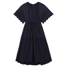 꼼빠니아 여성용 펀칭 레이스 디테일 원피스 CADU6-WOP220