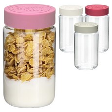 mir Hexa Genuine矽膠蓋沙拉罐組 Type B, 沙拉罐 500ml 4款, 1組