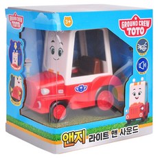 GROUNDCREWTOTO 安琪聲光玩具 23349, 1個, RED