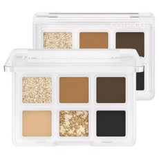 CaTRICe 卡翠絲 Tiny Treasures 眼影盤 4.2g, 010號 Everyday Essential, 1個